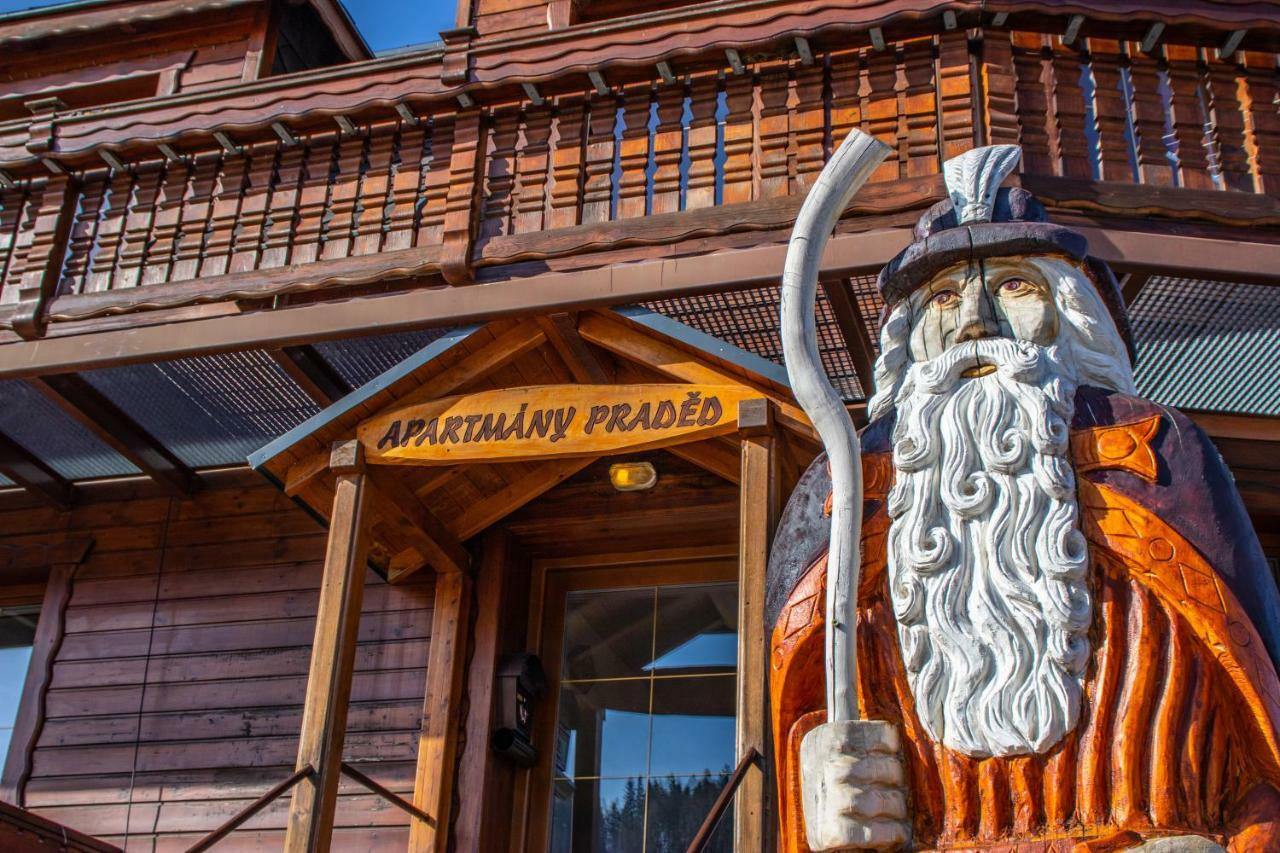 Penzion Praded Malá Morávka Kültér fotó
